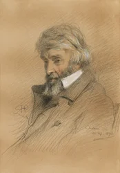 Portrait of Thomas Carlyle (1795-1881) (1875)