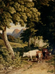 Landscape with Cattle and Herdsman, 1810