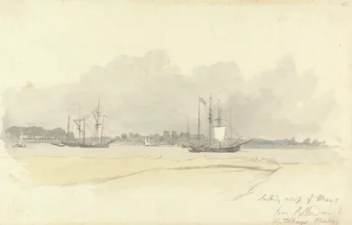 Looking Across the Maas from Rotterdam