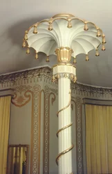 Column in the North Drawing Room (detail)