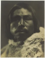 Tookoo (The Deer). Chief of Sikoslingmint Eskimos Southern Baffin Island