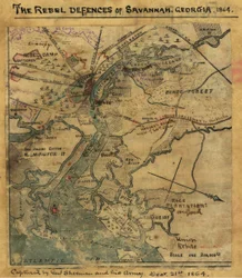 Attack on Fort Pulaski, Savannah, Georgia, April 1862