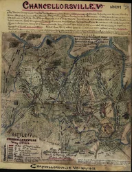 Battle of Chancellorsville, Virginia, May 2nd & 3rd 1863