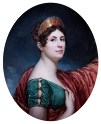 A Lady in Court Costume, Said to Be the Empress Josephine, early 19th century