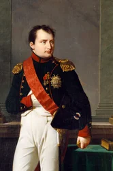 Detail (portrait of Napoleon Bonaparte)