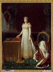 Portrait of the Empress Marie Louise of Austria, wife of Napoleon I