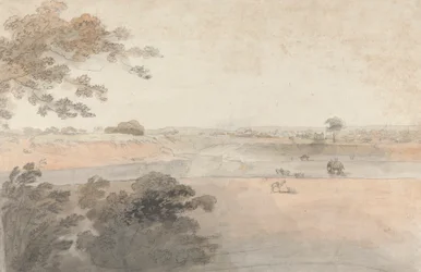 Landscape with Camels and Elephants