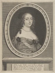 Portrait of Louise Marie, Queen of Poland and Sweden