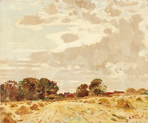 Harvest at the Knowes, East Linton