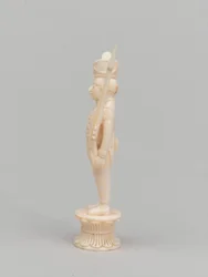 White pawn, chess piece, India
