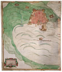 Chart of Algiers Bay