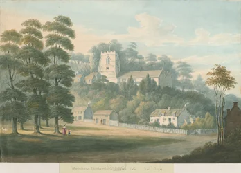 Tettenhall Church and Village, 1826