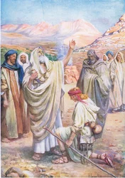 David anointed King, from The Bible Picture Book published by Thomas Nelson, c.1950