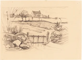 Gate to the Farmhouse, Pont-Aven