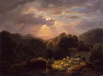 Landscape with Sheep