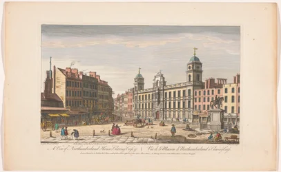 View of Northumberland House at Charing Cross in London (London)