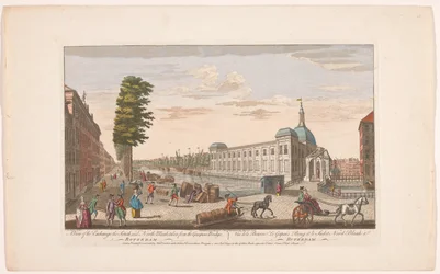 View of the Exchange in Rotterdam (Holland)