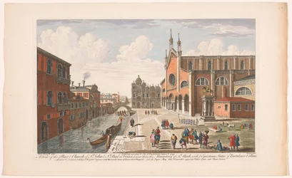 View of the Church of Saints John and Paul in Venice