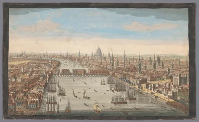 View of the City of London (series title: London)