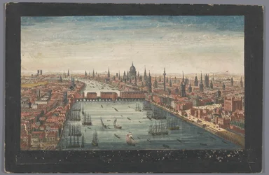 View of the City of London