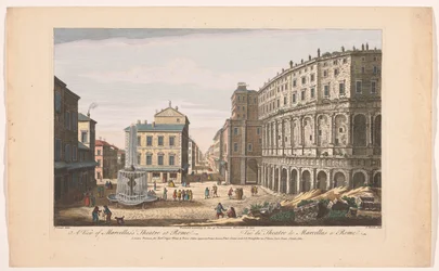 View of the Theatre of Marcellus in Rome (Rome series)