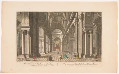 View of the Interior of Saint Paul
