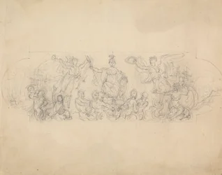 Allegorical Sketch of Victory