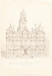 Hôtel de Ville, Place des Terreaux, Lyons