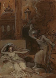 Illustration for an Eastern Romance, possibly 