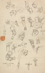 Studies for Armour