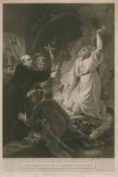 The martyrdom of Archbishop Cranmer