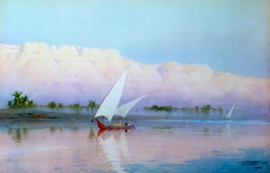 Boat on the Nile