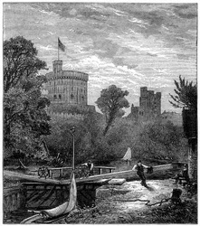 Old Windsor Lock, 1880