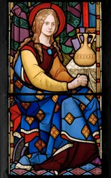 Christ at the house of Martha and Mary (detail)