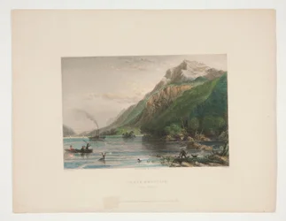 Black Mountain (Lake George), Illustration for Nathaniel Parker Willis