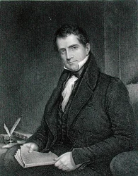Theodoric Romeyn Beck engraved by John Francis Eugene Prud