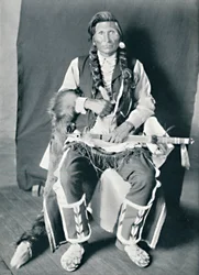 A Sahaptin Indian, 1912