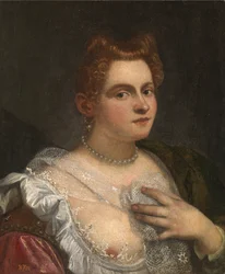 Self-Portrait Young Venetian Woman, c. 1580