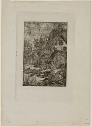 Entering a Village, from Revue Fantaisiste