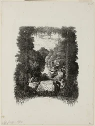 Frontispiece for Fables and Tales by Hippolyte de Thierry-Faletans