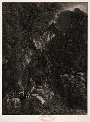 Holy Family with Deer