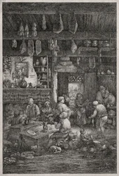 Moldavian Interior, 1856