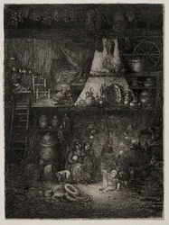Peasant Interior in the Haute-Garonne