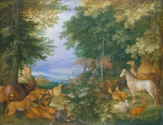 Orpheus Charming the Animals with His Music
