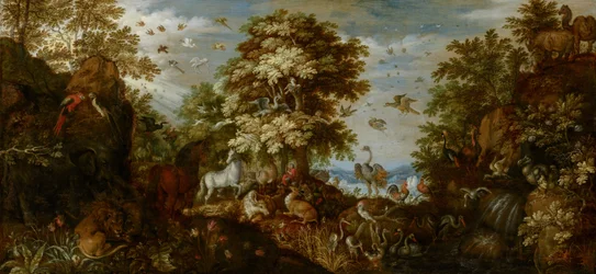 Orpheus Charming the Animals with His Music