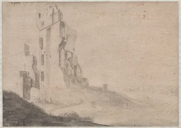 Ruin of the Huis Ter Kleef near Haarlem