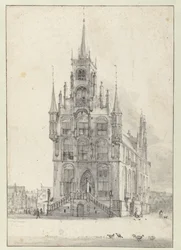 View of the Town Hall, Gouda