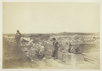 A Quiet Day in the Mortar Battery