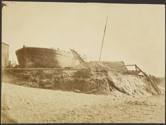 Beached Boat
