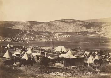 Camp of the 5th Dragoon Guards